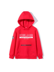 Детское худи KELME Boy's Hooded Sweatshirt Red