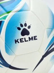 Мяч футбольный KELME Sticker Football Ball (White/Light Blue)