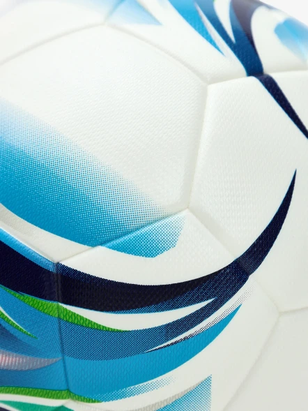 Мяч футбольный KELME Sticker Football Ball (White/Light Blue)