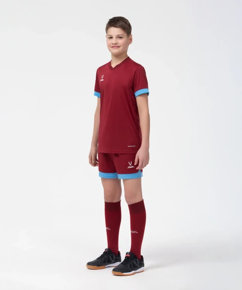 Шорты игровые JOGEL DIVISION PerFormDRY Union Shorts, гранатовый/голубой/белый