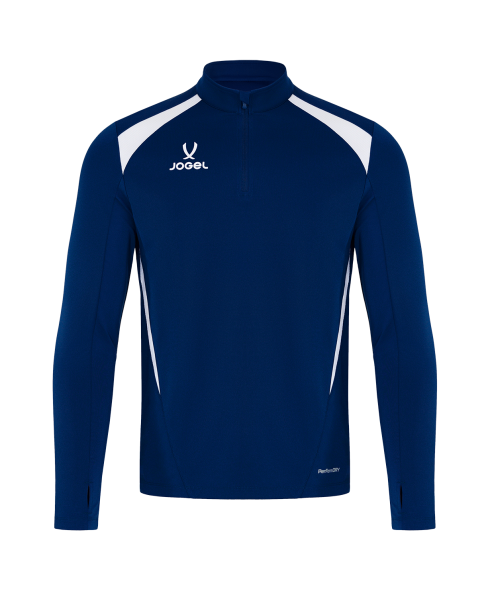 Джемпер тренировочный JOGEL DIVISION PerFormDRY Training 1/4 Zip Top, темно-синий