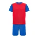 Форма футб. игровая TORRES Sport Junior, FJ-1022-06-128, рост 128 см, полиэстер, васильково-белый