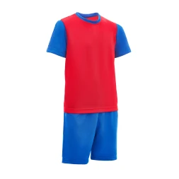 Форма футб. игровая TORRES Sport Junior, FJ-1022-06-128, рост 128 см, полиэстер, васильково-белый