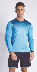 Вратарская форма KELME Goalkeeper L/S Suit (Light Blue/Black)