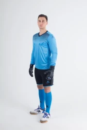 Вратарская форма KELME Goalkeeper L/S Suit (Light Blue/Black)