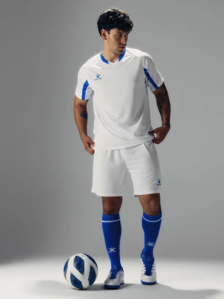 Футбольная форма KELME Football Suit (White/Blue)