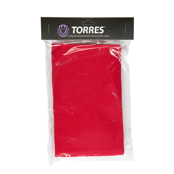Гетры футб. проф.TORRES Sport Team БЕЗ НОСКА, FS11010-01-35-38, р.35-38, БЕЛ, полиэстер, эластан