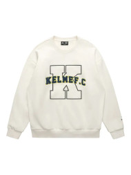 Свитшот KELME Fleece Crew Neck Sweatshirt White
