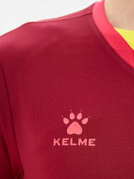 Футбольная форма KELME Short Sleeve Football Uniform (Burgundy/Black)