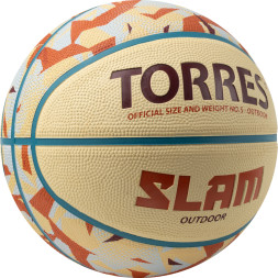 Мяч баскетбольный TORRES Slam, B023145, р.5