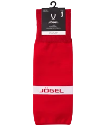 Гетры футбольные JOGEL CAMP ADVANCED SOCKS, красный/белый