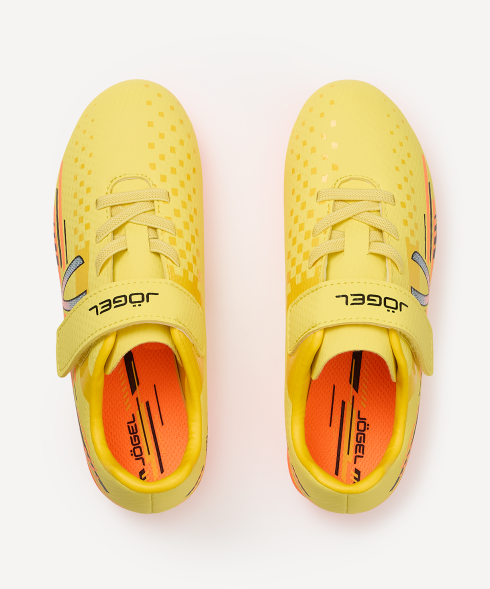 Бутсы футбольные JOGEL Evofly FG Talant Yellow/orange, детский