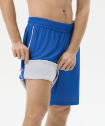 Шорты двухсторонние JOGEL DIVISION PerFormDRY Double-side Shorts, синий/белый