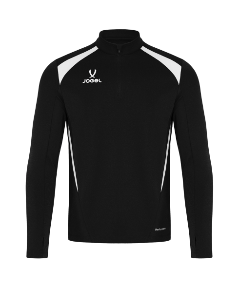 Джемпер тренировочный JOGEL DIVISION PerFormDRY Training 1/4 Zip Top, черный, детский