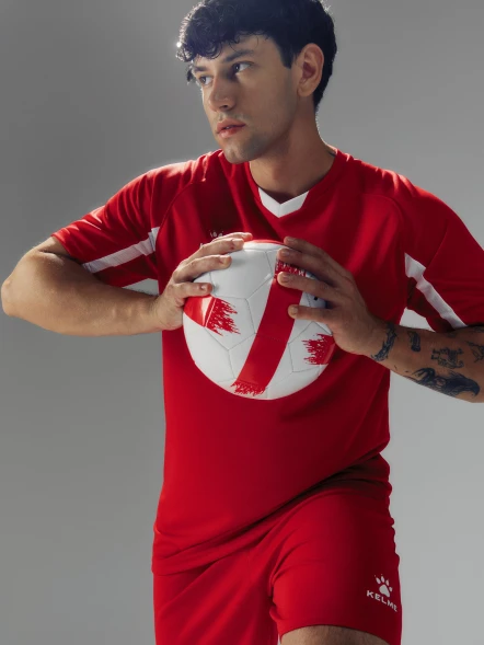 Футбольная форма KELME Football Suit (Red/White)