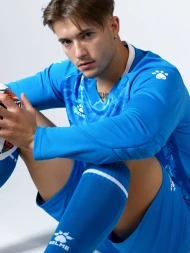 Вратарская форма KELME Long Sleeve Goalkeeper Suit Light Blue