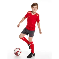 Детская футбольная форма KELME Football Suit Red