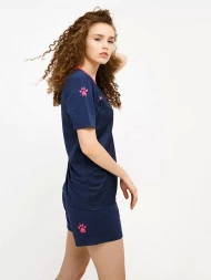 Футбольная форма KELME S/S Football Set Dark Blue