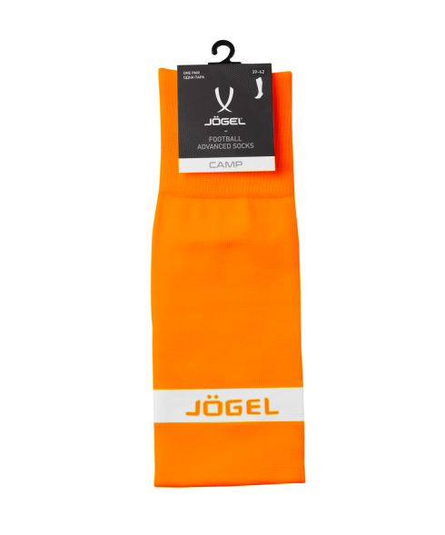 Гетры футбольные JOGEL CAMP ADVANCED SOCKS, оранжевый/белый