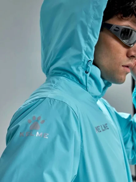 Ветровка KELME Raincoat Light Blue