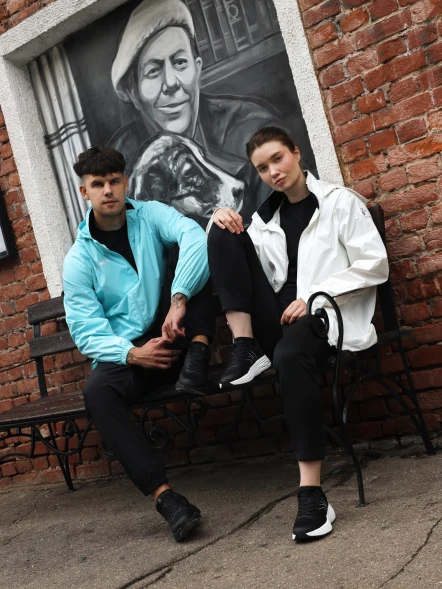 Ветровка KELME Raincoat Light Blue