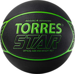 Мяч баскетбольный TORRES Star, B323127, р.7