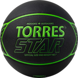 Мяч баскетбольный TORRES Star, B323127, р.7