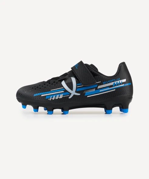 Бутсы футбольные JOGEL Evofly FG Talant Black/blue, детский