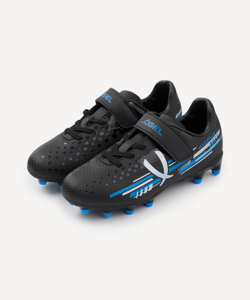 Бутсы футбольные JOGEL Evofly FG Talant Black/blue, детский