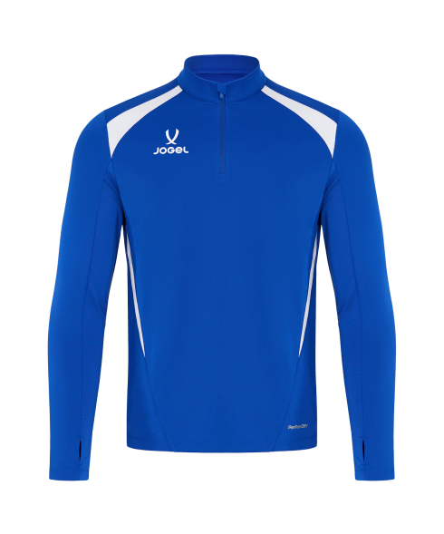 Джемпер тренировочный JOGEL DIVISION PerFormDRY Training 1/4 Zip Top, синий, детский