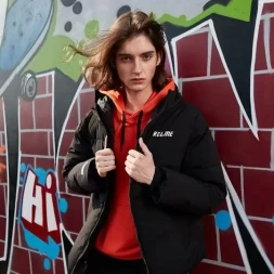 Пуховик KELME Men's Down Jacket Black