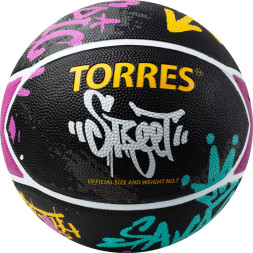 Мяч баскетбольный TORRES Street, B023107, р.7