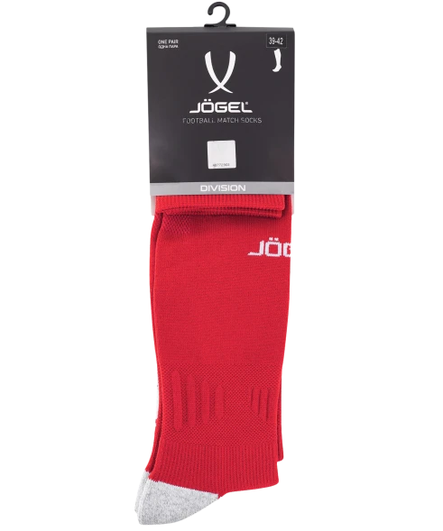 Гетры футбольные JOGEL Match Socks, красный
