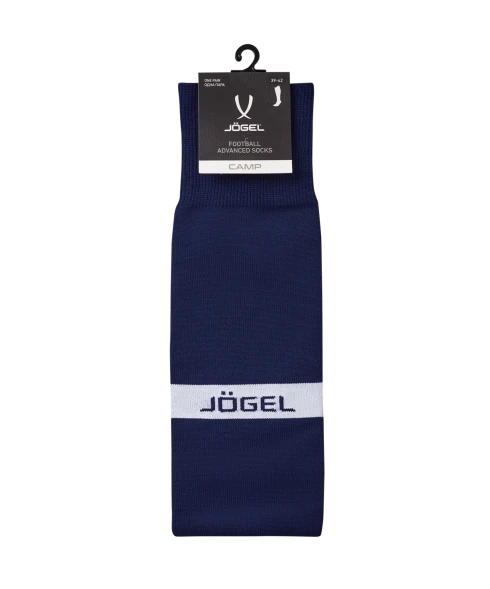 Гетры футбольные JOGEL CAMP ADVANCED SOCKS, темно-синий/белый