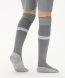 Гетры футбольные JOGEL CAMP ADVANCED SOCKS, серый/белый