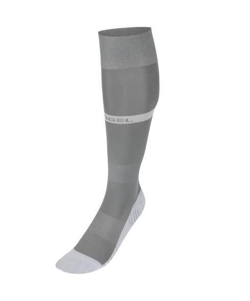 Гетры футбольные JOGEL CAMP ADVANCED SOCKS, серый/белый