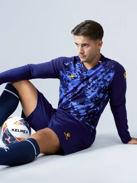 Вратарская форма KELME Long Sleeve Goalkeeper Suit Dark Blue