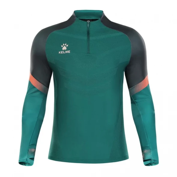 Олимпийка KELME Knitted Training Pullover Green