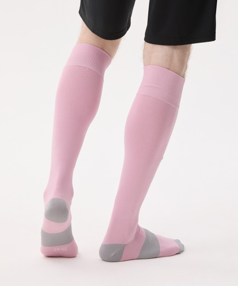 Гетры футбольные JOGEL CAMP BASIC SOCKS, розовый/белый