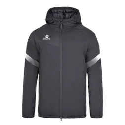 Куртка утепленная KELME Hooded Short Padded Jacket Black