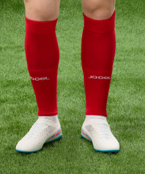Гетры без носка JOGEL MATCH 2 PerFormDRY Footless Socks, красный