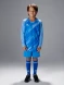 Детская вратарская форма KELME Long Sleeve Goalkeeper Suit Light Blue