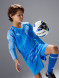Детская вратарская форма KELME Long Sleeve Goalkeeper Suit Light Blue