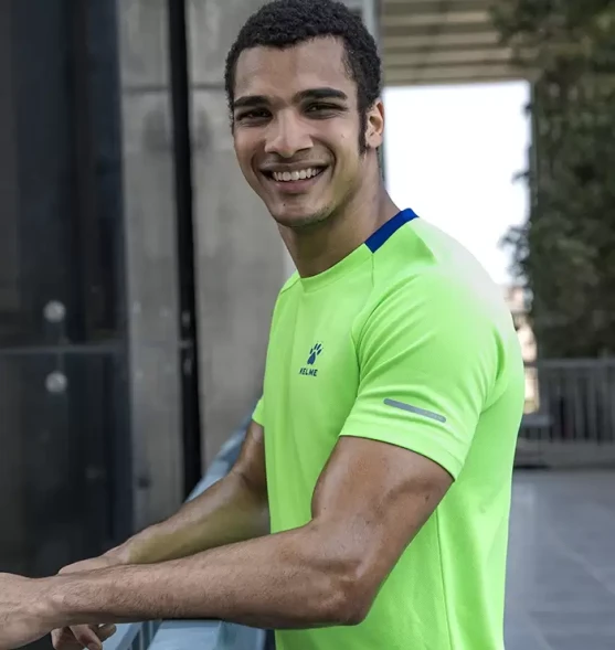 Футболка KELME Men's Running T-Shirt (E-Commerce Special) Light Green