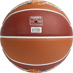 Мяч баскетбольный TORRES Power Shot, B323187, р.7