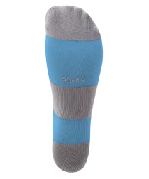 Гетры футбольные JOGEL CAMP BASIC SOCKS, голубой/белый