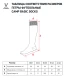 Гетры футбольные JOGEL CAMP BASIC SOCKS, голубой/белый