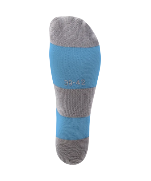 Гетры футбольные JOGEL CAMP BASIC SOCKS, голубой/белый