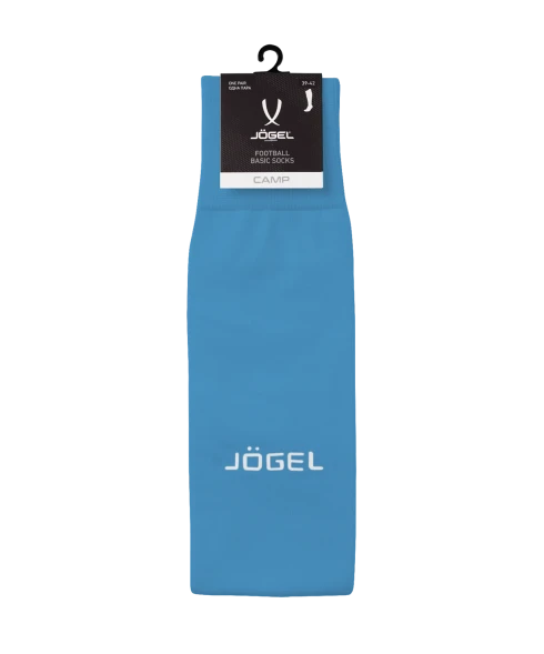 Гетры футбольные JOGEL CAMP BASIC SOCKS, голубой/белый