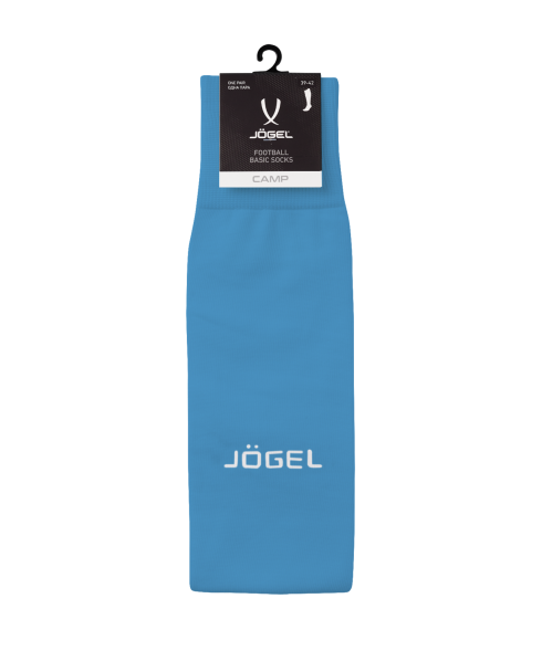 Гетры футбольные JOGEL CAMP BASIC SOCKS, голубой/белый